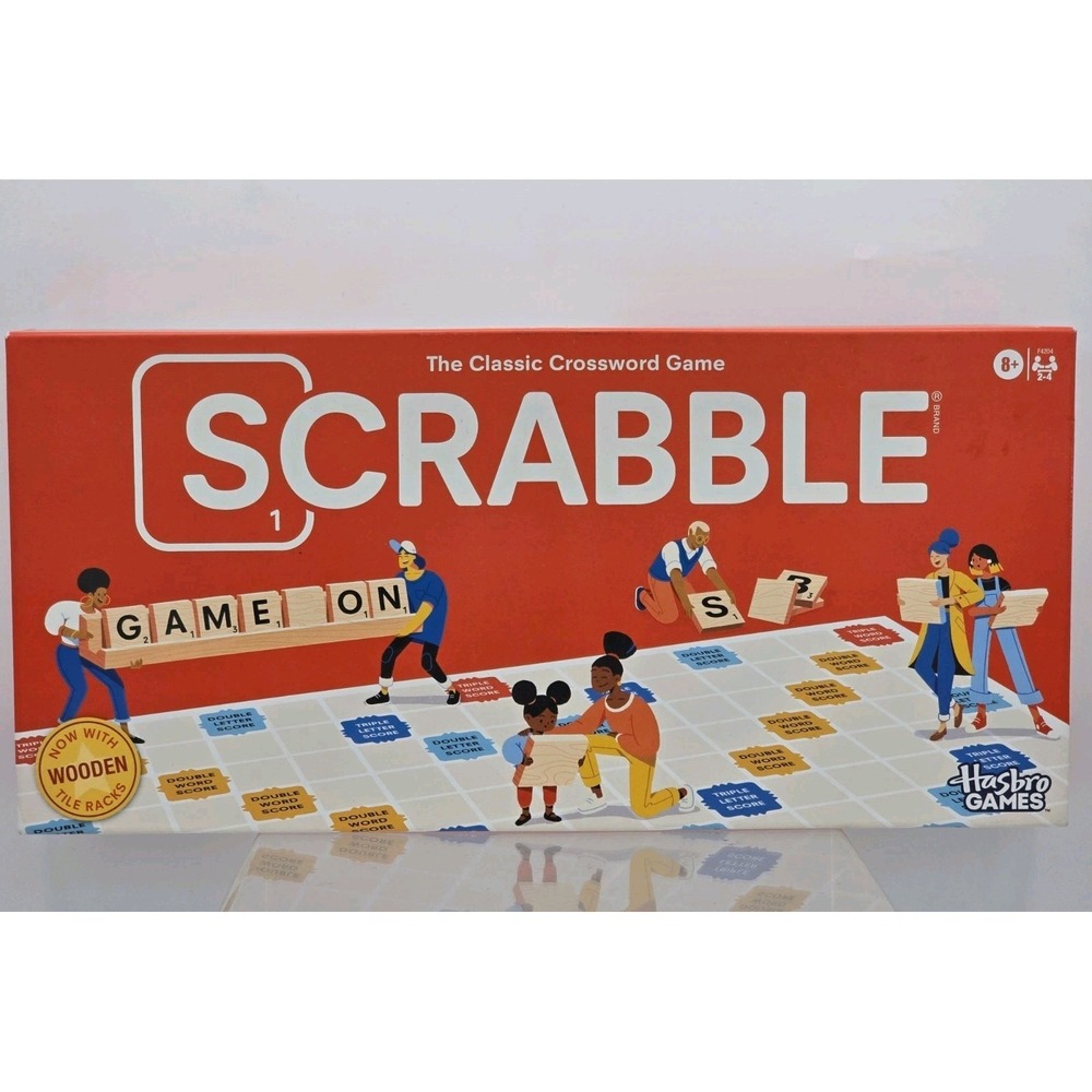 Scrabble The Classic Crossword Board Game - Family Fun for Ages 8+,‎ 2-4 Players